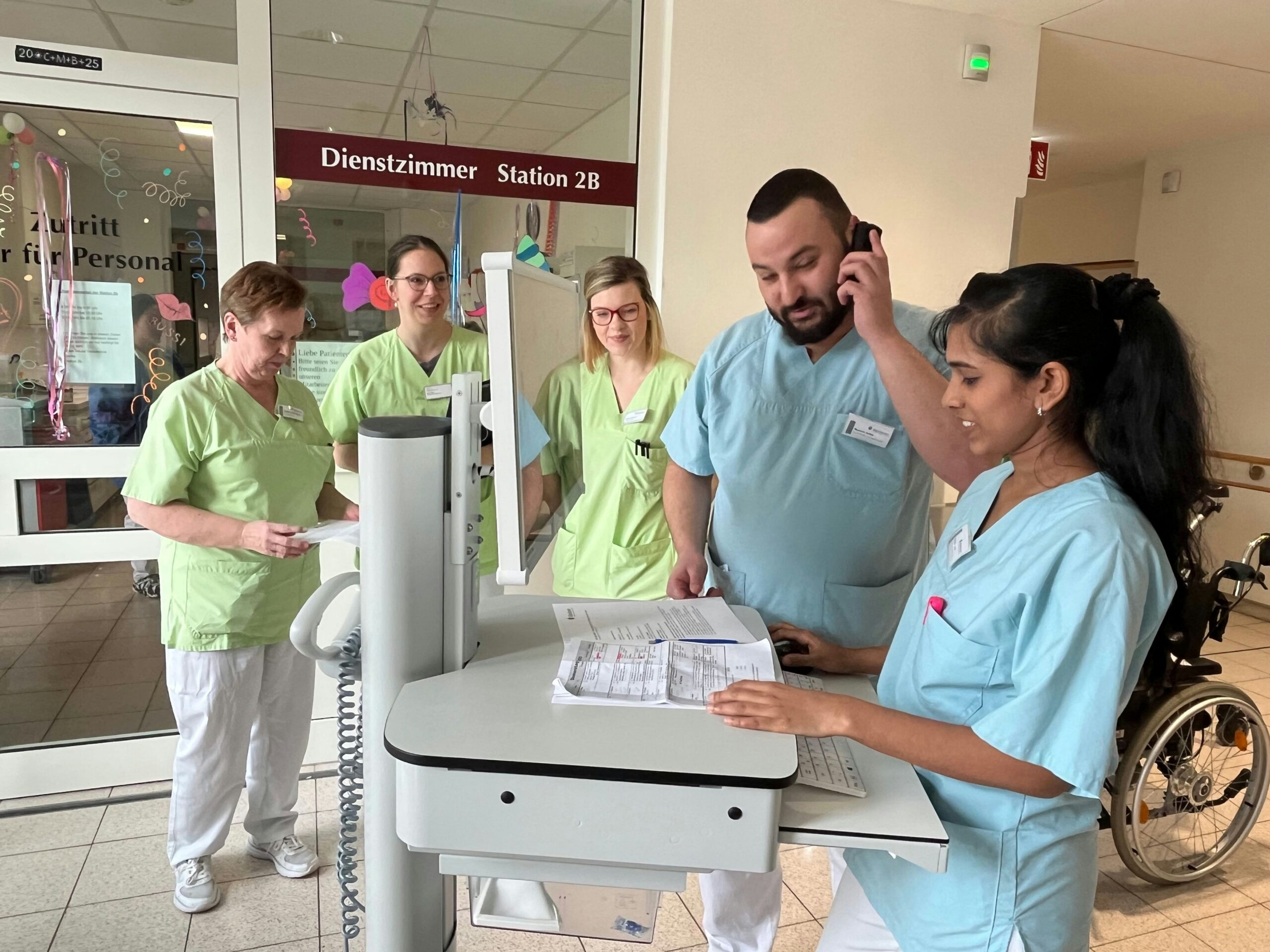 Leverkusener Krankenhaus: Auszubildende leiten die Geriatrie in Opladen