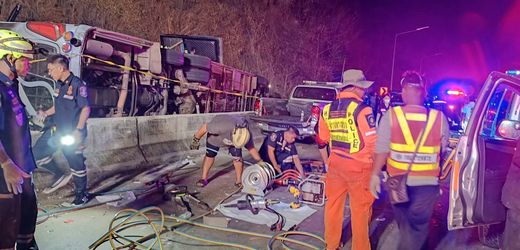 Thailand: Mindestens 18 Tote bei Reisebus-Unfall auf Studienreise