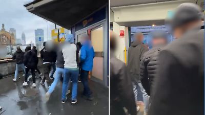 Frankfurt: Razzia im Frankfurter Bahnhofsviertel! Zivilbeamte stürmen aus der Straßenbahn