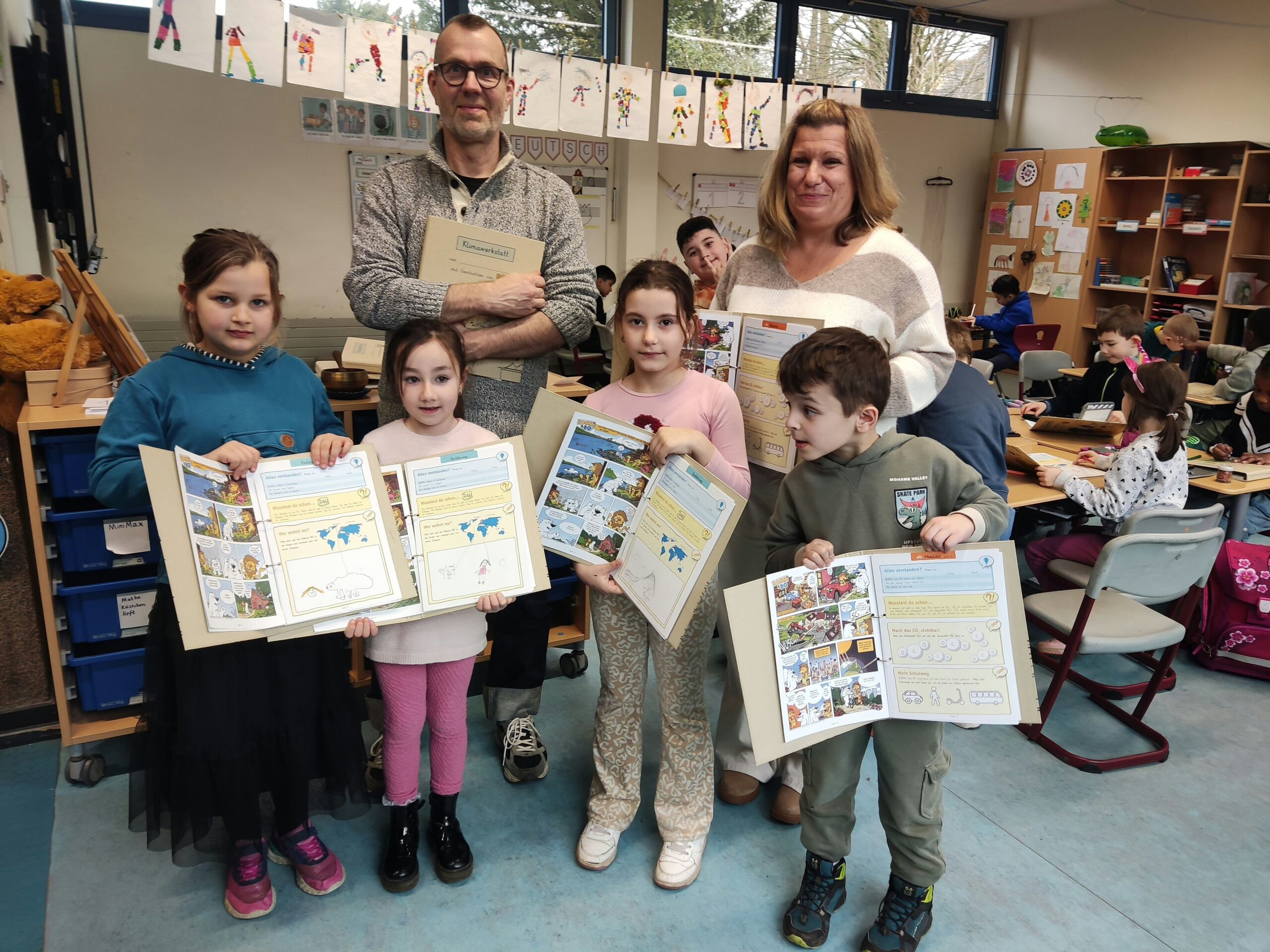 Erstklässler der Astrid-Lindgren-Schule: Leverkusener Kinder lernen mit der Klimawerkstatt