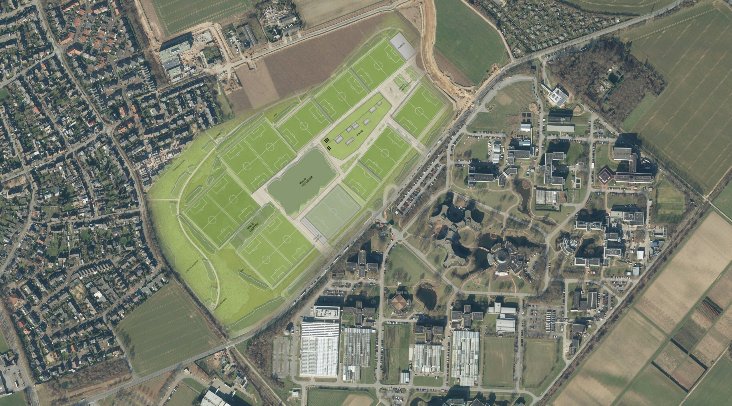 Geplante Trainingsplätze: Bayer 04 Leverkusen hat kein leichtes Spiel in Monheim