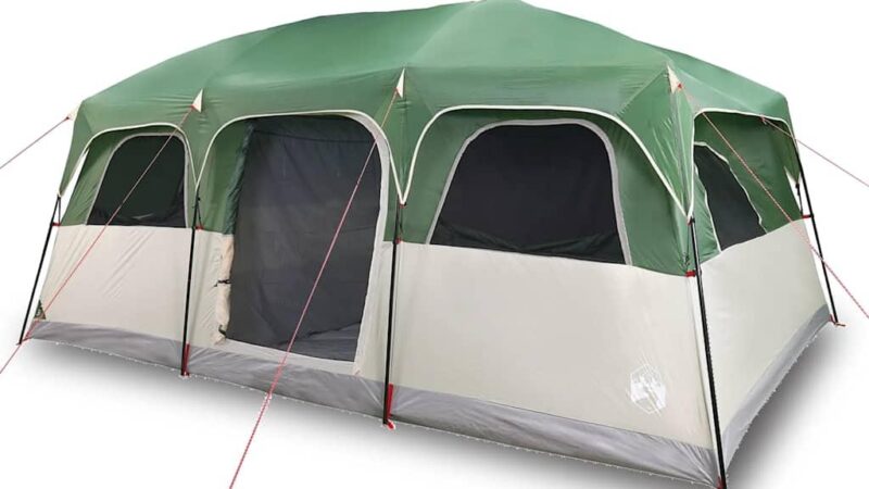 Entdecken Sie Komfort und Geräumigkeit mit dem 9-Personen Pop-Up Familienzelt