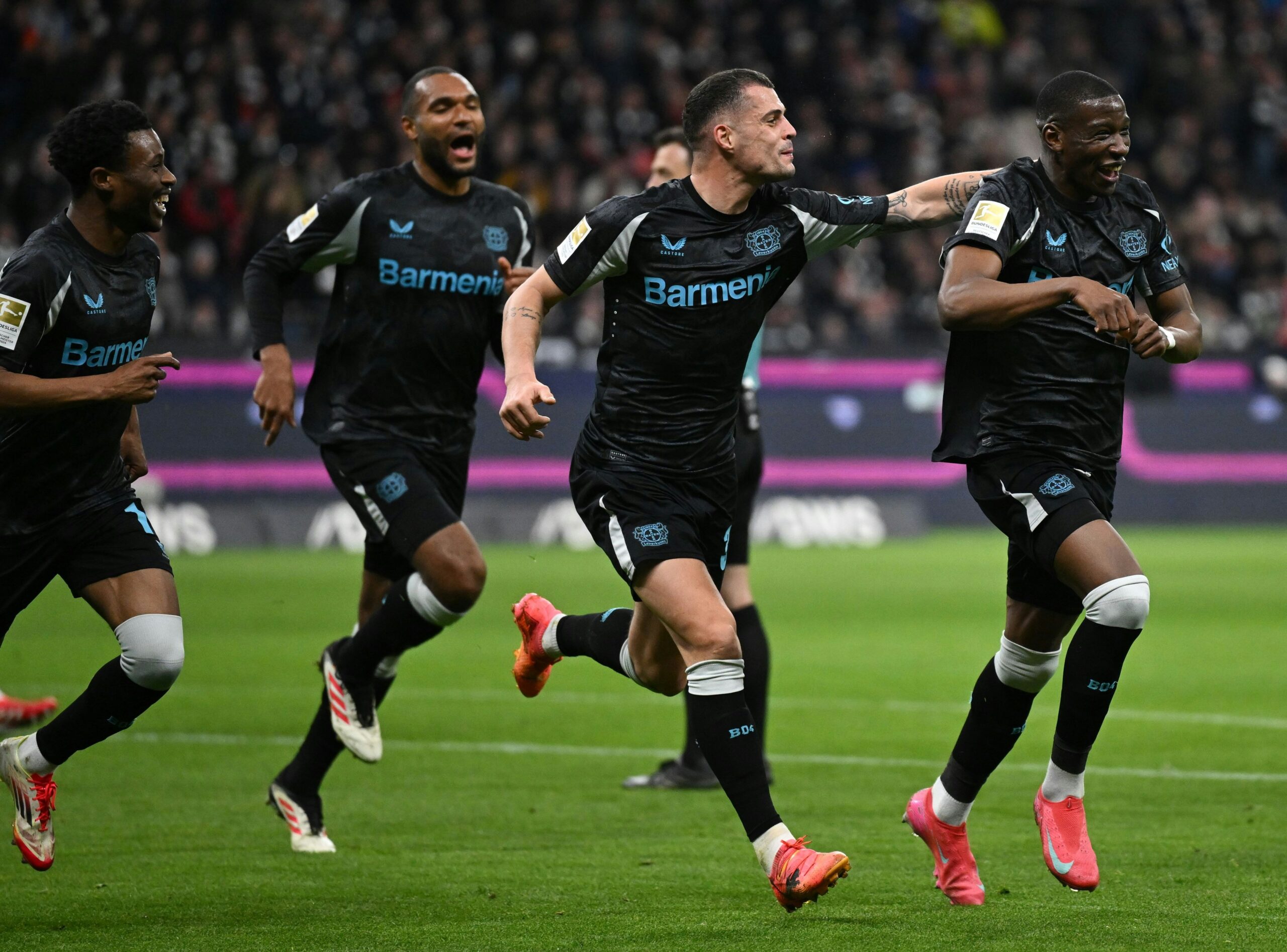 4:1 bei Eintracht Frankfurt: Einzelkritik der Bayer Profis – Xhaka überragt bei Glanzvorstellung