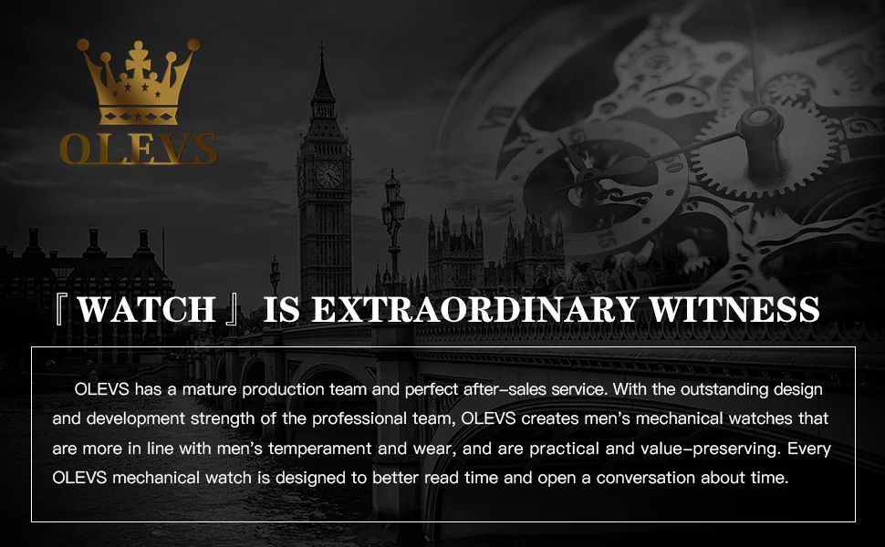 OLEVS Top Marke Männer Uhren Automatische Mechanische Uhr 50M Wasserdichte Edelstahl Skeleton Design Uhren Reloj de hombre