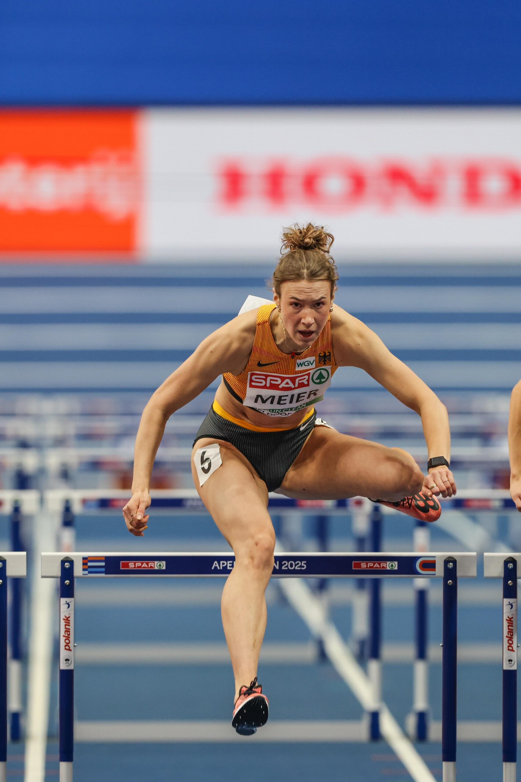 Marlene Meier wird Sechste bei der Hallen-EM