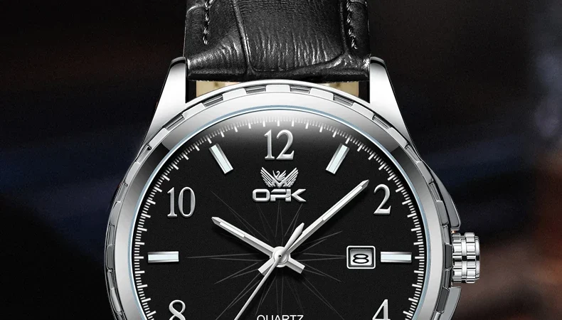 Opk 6031 Uhren für Männer Original wasserdichte digitale Spiegel Quarz leuchtende Armbanduhr Automatik uhr reloj hombre
