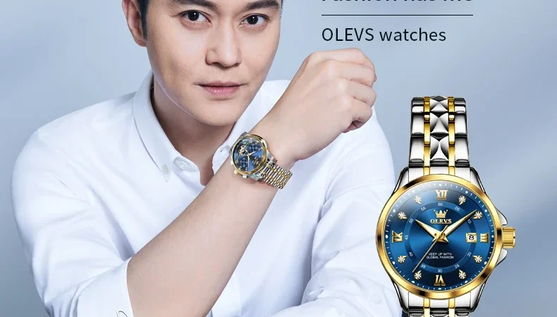 Olevs Original Mode Quarzuhr für Frauen wasserdichte leuchtende Luxus Top Marke Damen uhren elegante Damen Armbanduhr