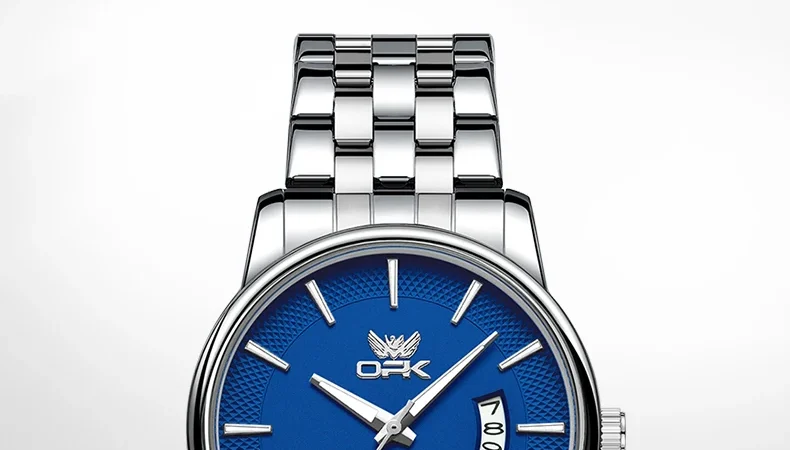 OPK 6045 Herrenuhren Original Einfache Quarz-Armbanduhr Wasserdicht Leuchtende Uhren Für Männer Automatisches Datum Mit Box Reloj Hombre