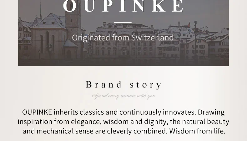 Oupinke 3169 Damen uhren Set Japan importiert Automatik werk Damen mechanische Armbanduhr Top Luxusmarke Uhr für Damen