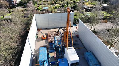 Probebohrungen für Geothermie in Krefeld gestartet