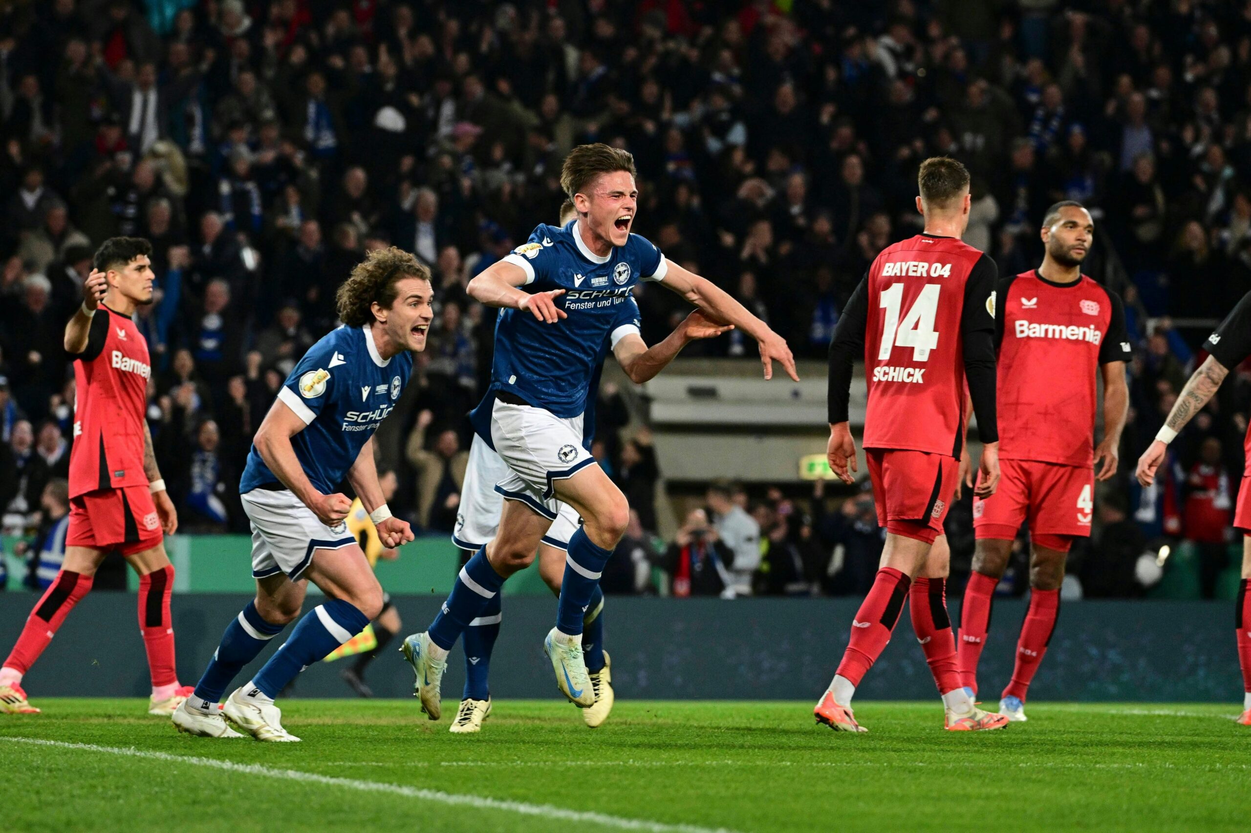 Pokal-Blamage in Bielefeld: Einzelkritik der Werkself-Akteure – nur zwei Noten besser als 5