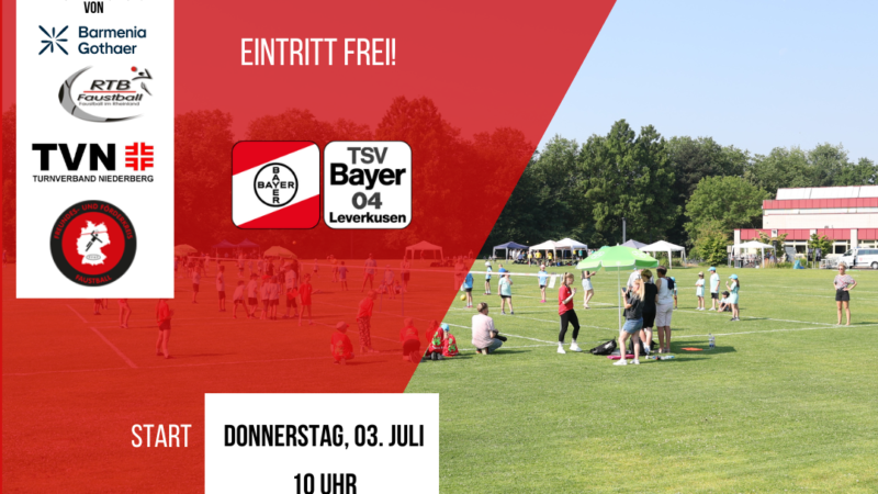 Schulsportmeisterschaft im Faustball am 03. Juli