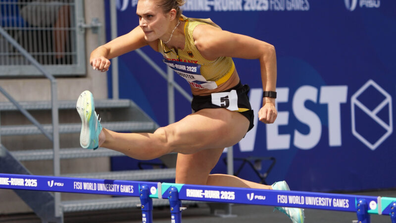 Franziska Schuster wird Sechste bei der Universiade