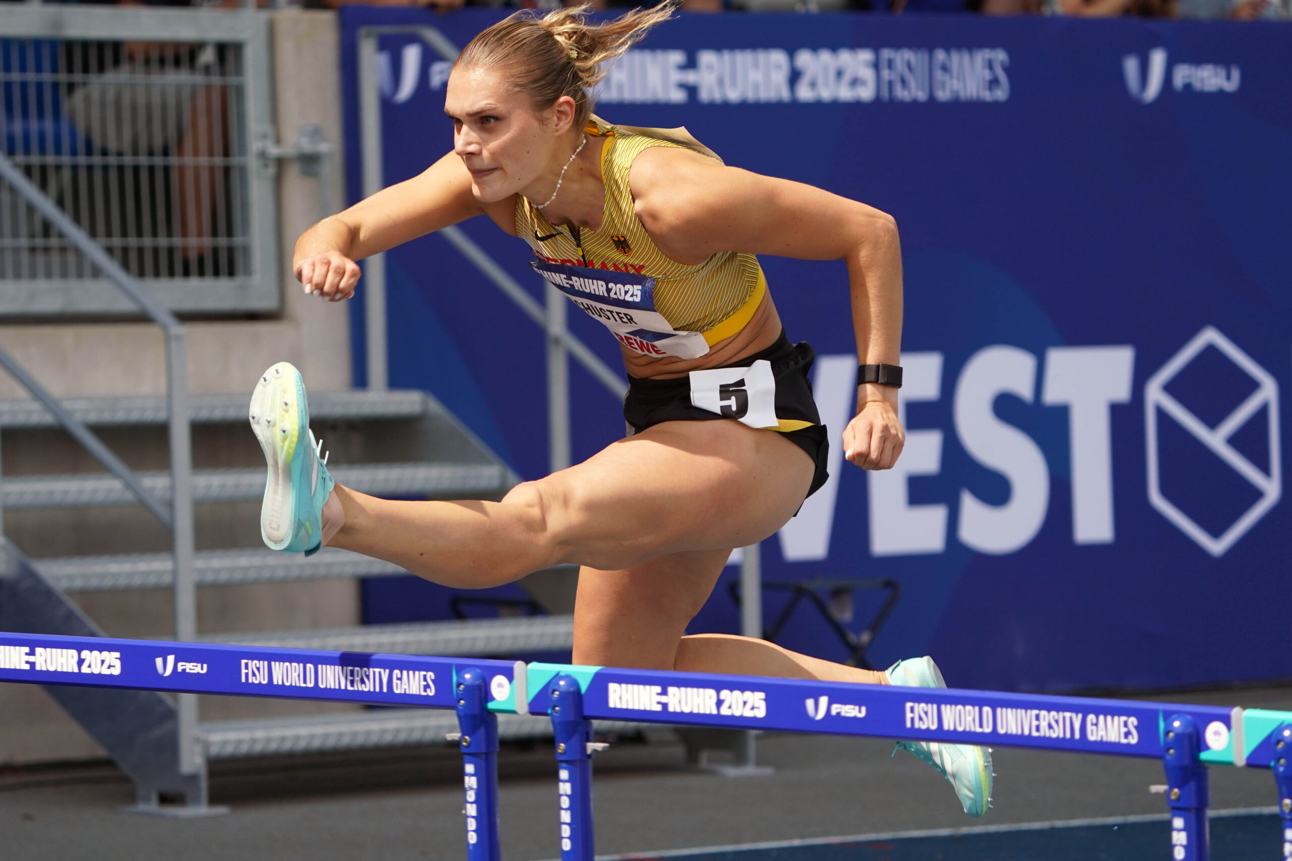 Franziska Schuster wird Sechste bei der Universiade