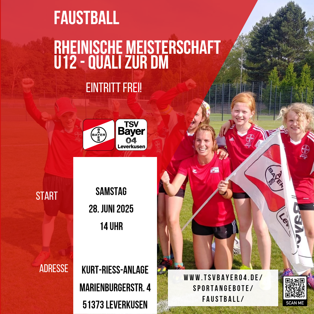 U12: TSV richtet die rheinische Meisterschaft aus