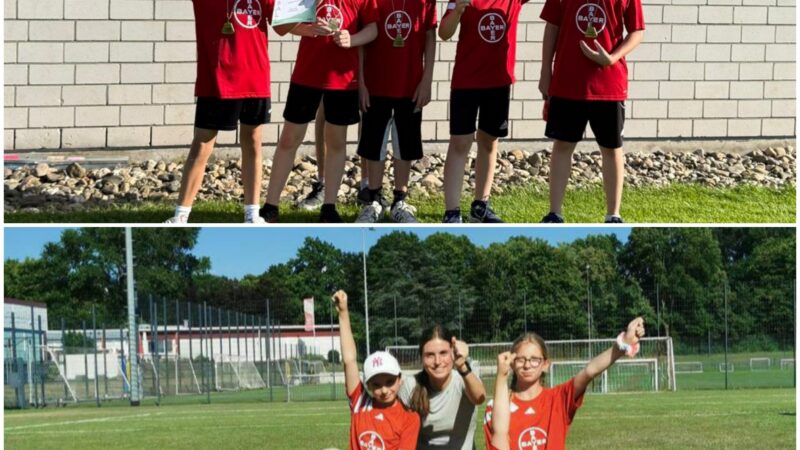 U12-Teams des TSV feiern Faustball-Fest