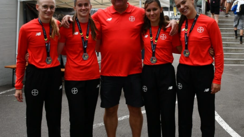 Sechs Medaillen bei der U16/U23 DM