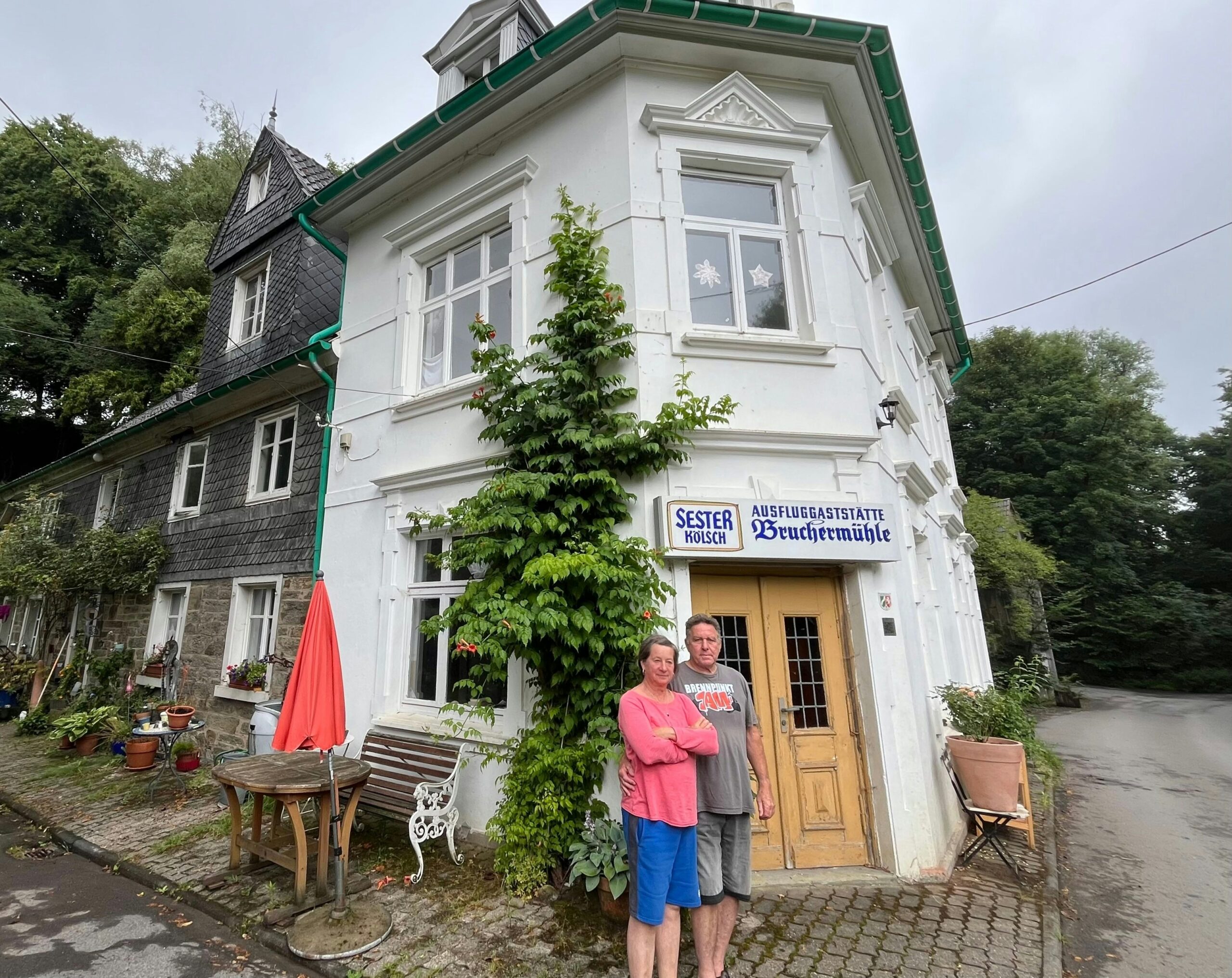 Plaketten vergeben: Denkmäler in Burscheid: In der Brucher Mühle wurde früher getanzt
