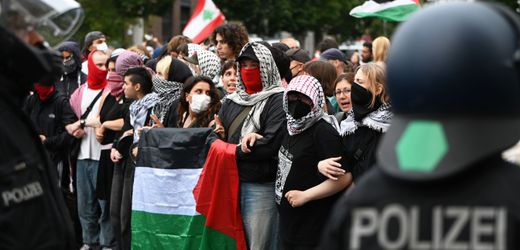 Berlin: Palästina-Demo aufgelöst – Gewalt und Festnahmen