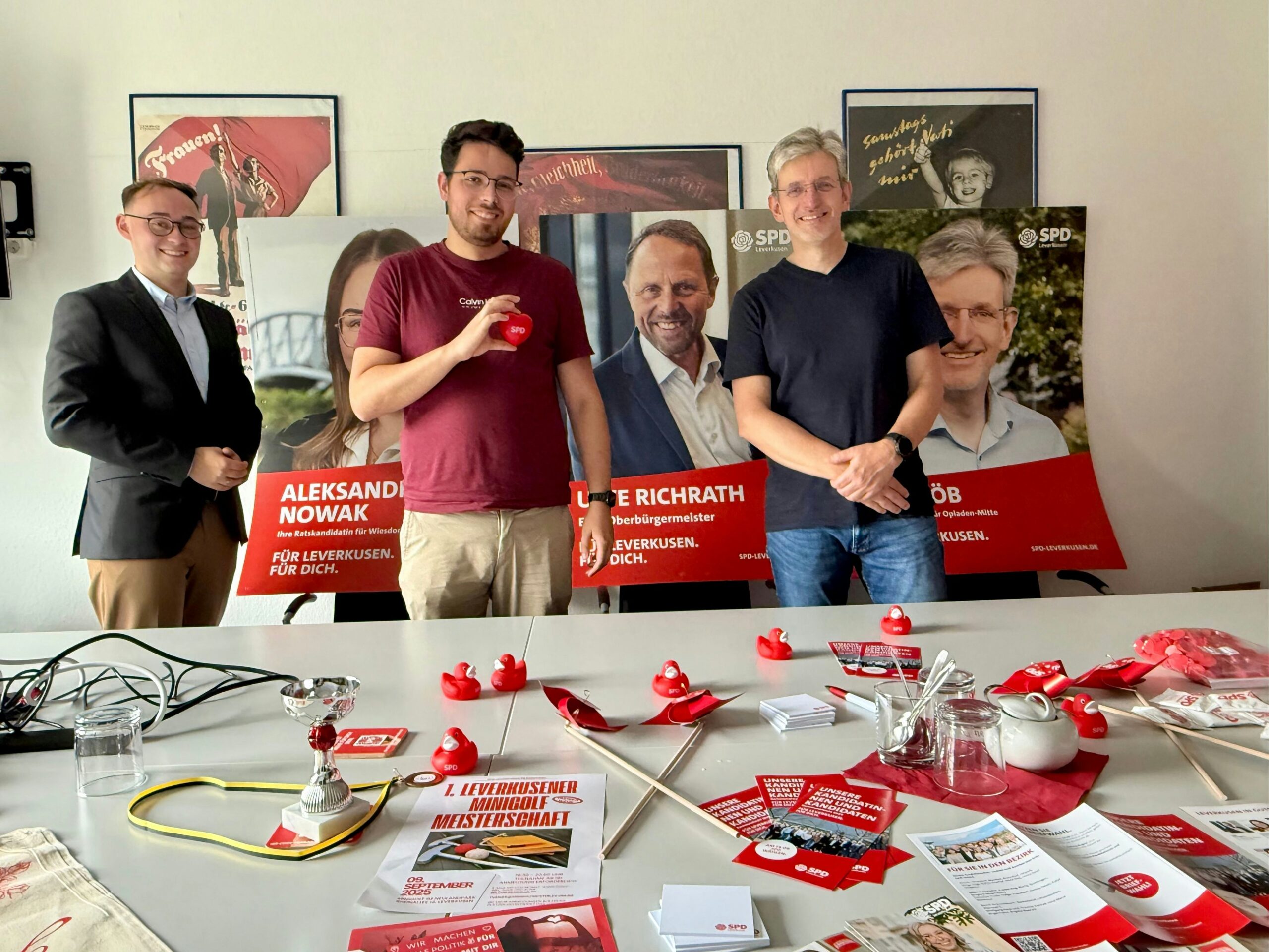 Kampagne: So will Leverkusens SPD bei den Wählern punkten