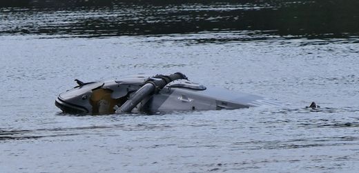 Grimma in Sachsen: Hubschrauber abgestürzt