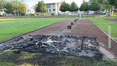 Verein wird Opfer von Brandstiftern