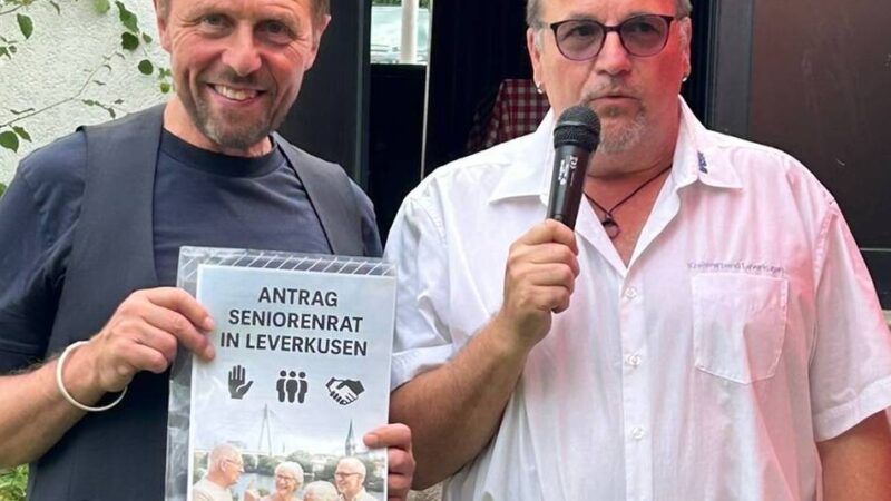 Sommerfest in Schlebusch: Sozialverband VdK fordert Seniorenbeirat für Leverkusen