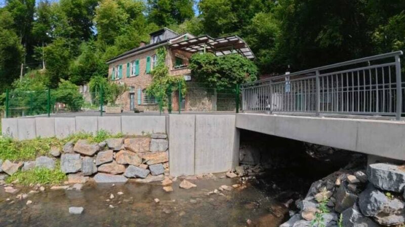 Verbindung zwischen Leverkusen und Leichlingen: Brücke über Murbach freigegeben