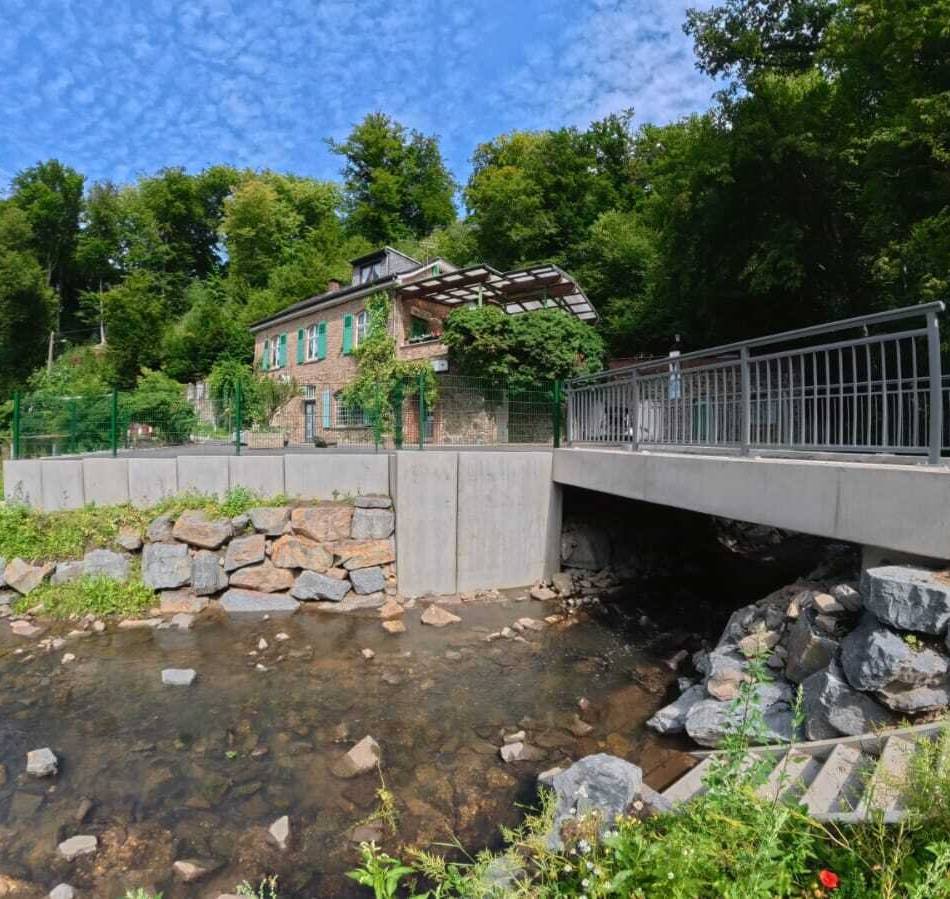 Verbindung zwischen Leverkusen und Leichlingen: Brücke über Murbach freigegeben