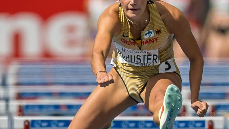 Hürdensprinterin vom TSV Bayer 04 Leverkusen: Franzi Schuster jagt bei Welt-Studentenspielen ihre Bestzeit