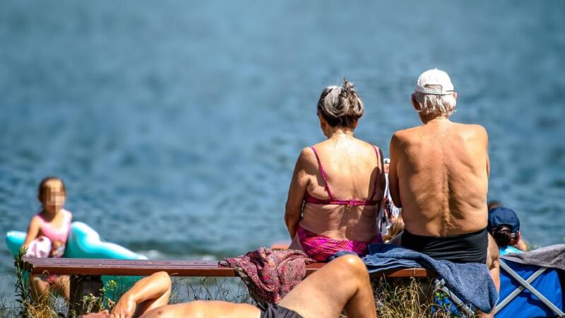 Relativ mehr Wasserfläche als Köln und Düsseldorf: „Seebad“ Leverkusen am Rhein?