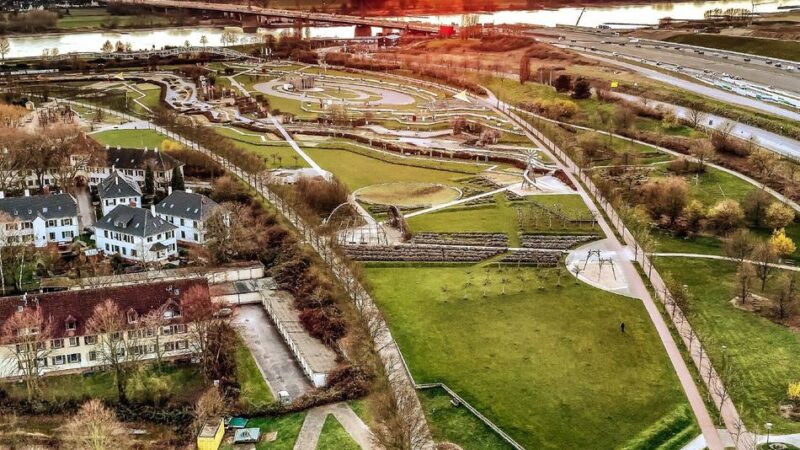 Auf ehemaliger Deponie: Der Leverkusener Neulandpark wird 20