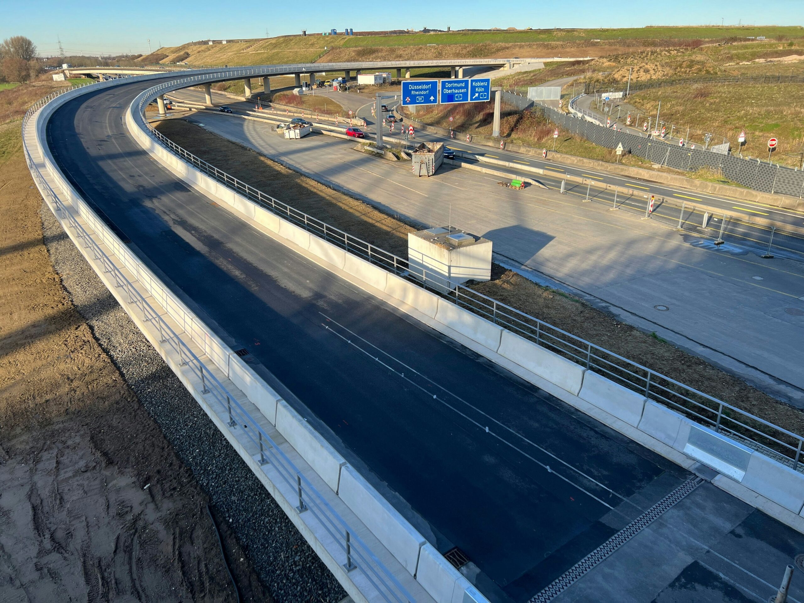 Kein Umweg mehr über Rheindorf: A1-Anschluss Leverkusen-Mitte wird freigegeben