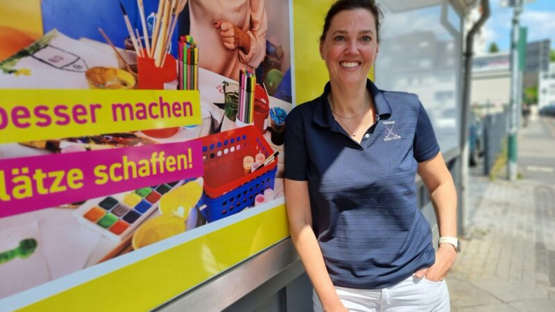 OB-Kandidatin Valeska Hansen: Sie will die erste Frau an der Spitze von Leverkusen sein