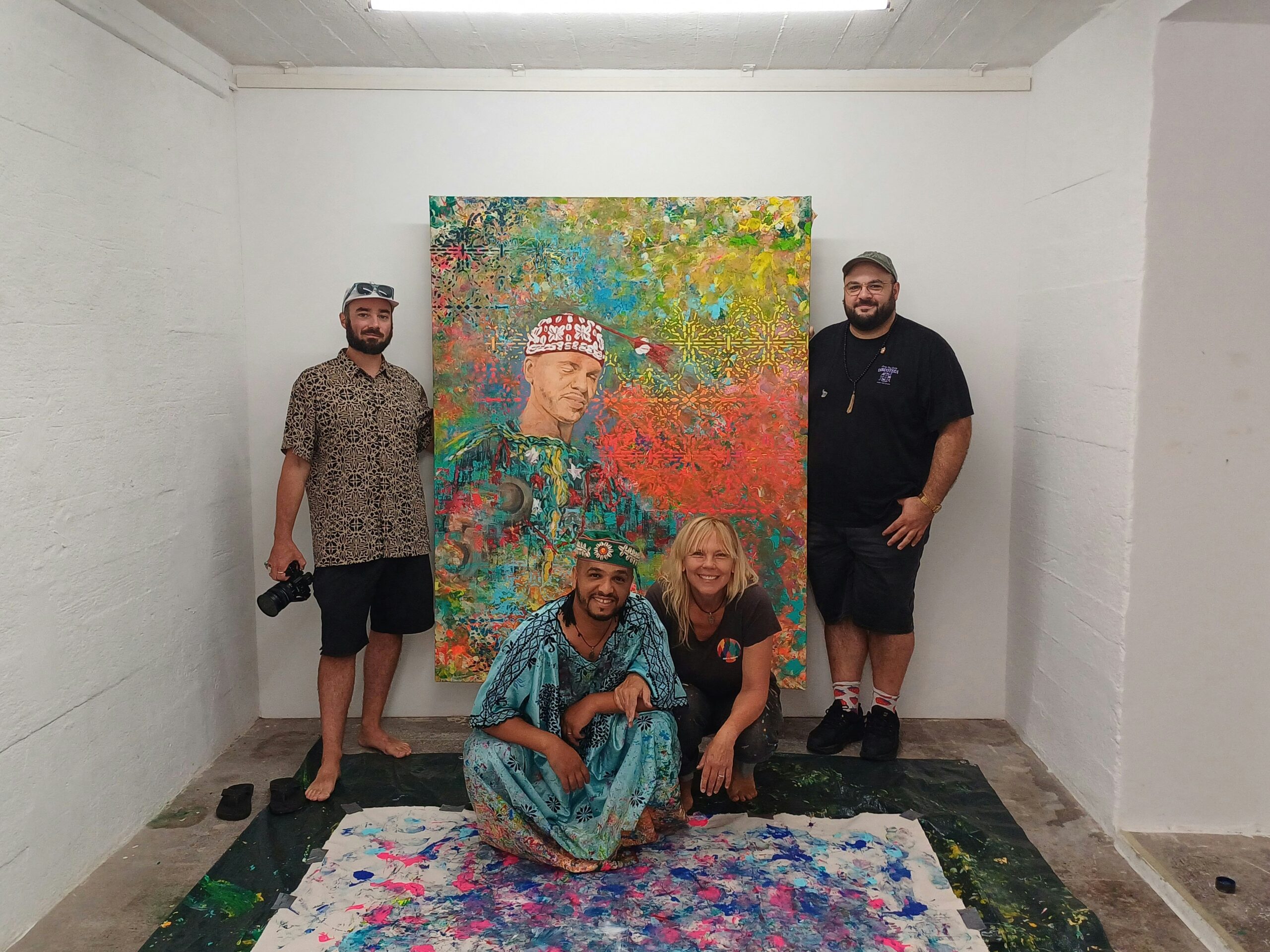 Ausstellung: Menschen tanzen im Künstlerbunker Opladen Kunstwerke