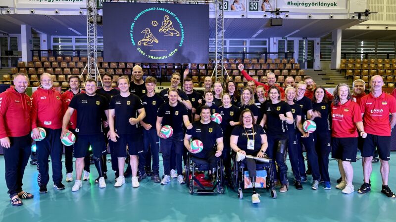 9 Bayer-Asse bei Sitzvolleyball-EM