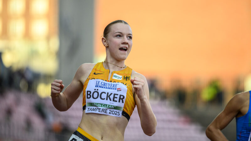 Anne Böcker wird Fünfte bei der U20-EM