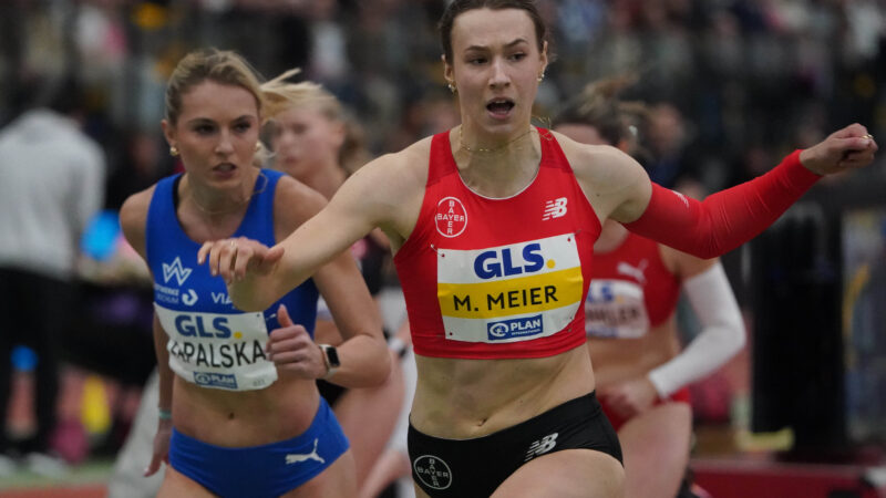 Marlene Meier mit Bestzeit beim ISTAF