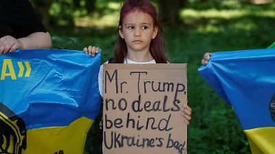 Ukrainer haben Angst vor faulem Kompromiss beim Alaska-Gipfel