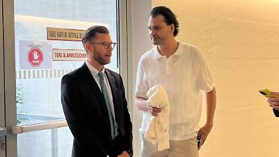 Jimi Blue Ochsenknecht kommt bei Prozess in Innsbruck mit blauem Auge davon