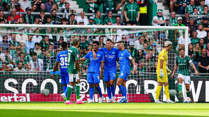 3:3 in Bremen: Die Bayer-Profis in der Einzelkritik – Lichtblicke Tape, Tillman und Kofane