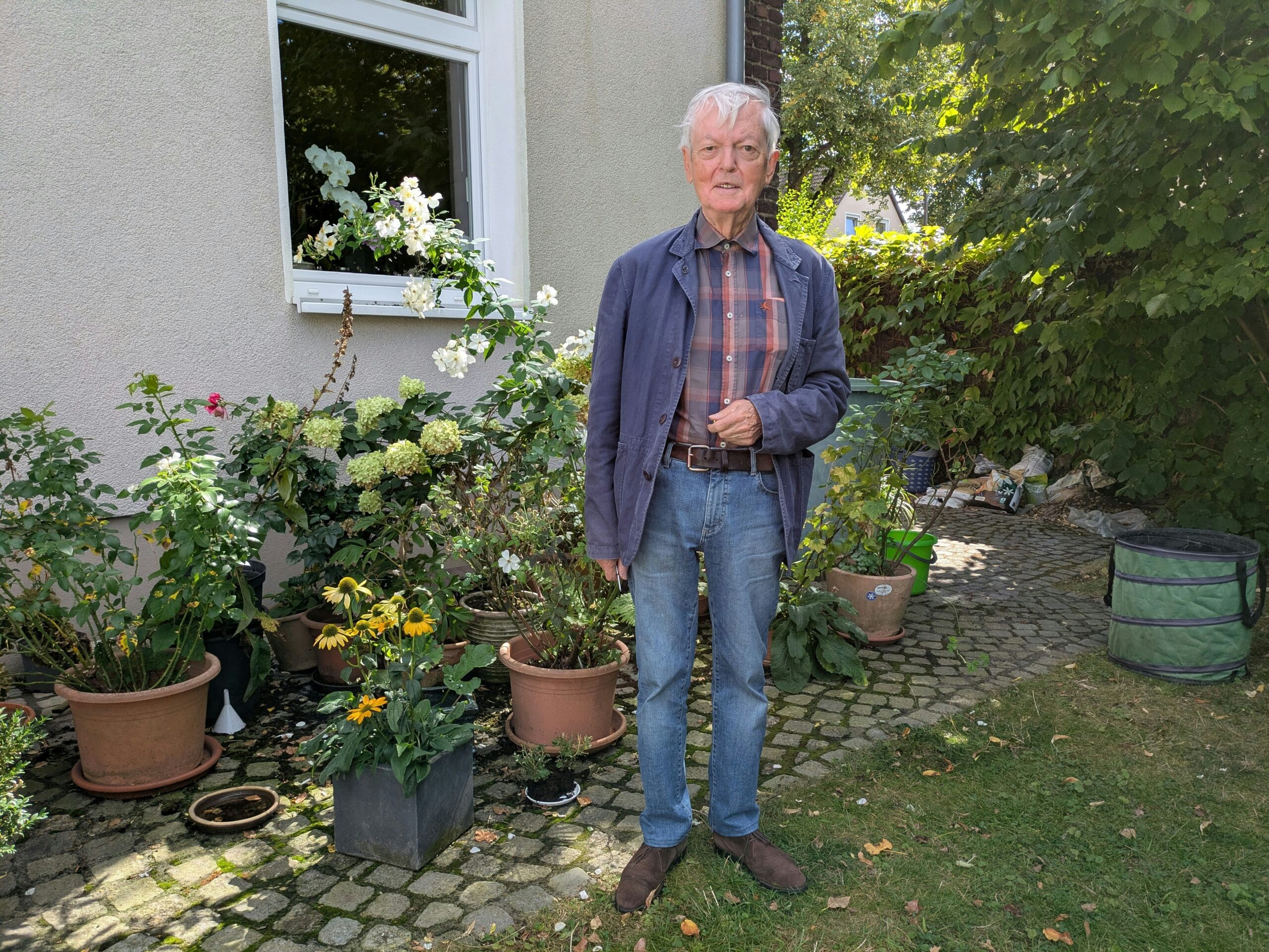 Nach 55 Jahren im Stadtrat: Hans Klose möchte im Leverkusener Stadtwald spazieren gehen
