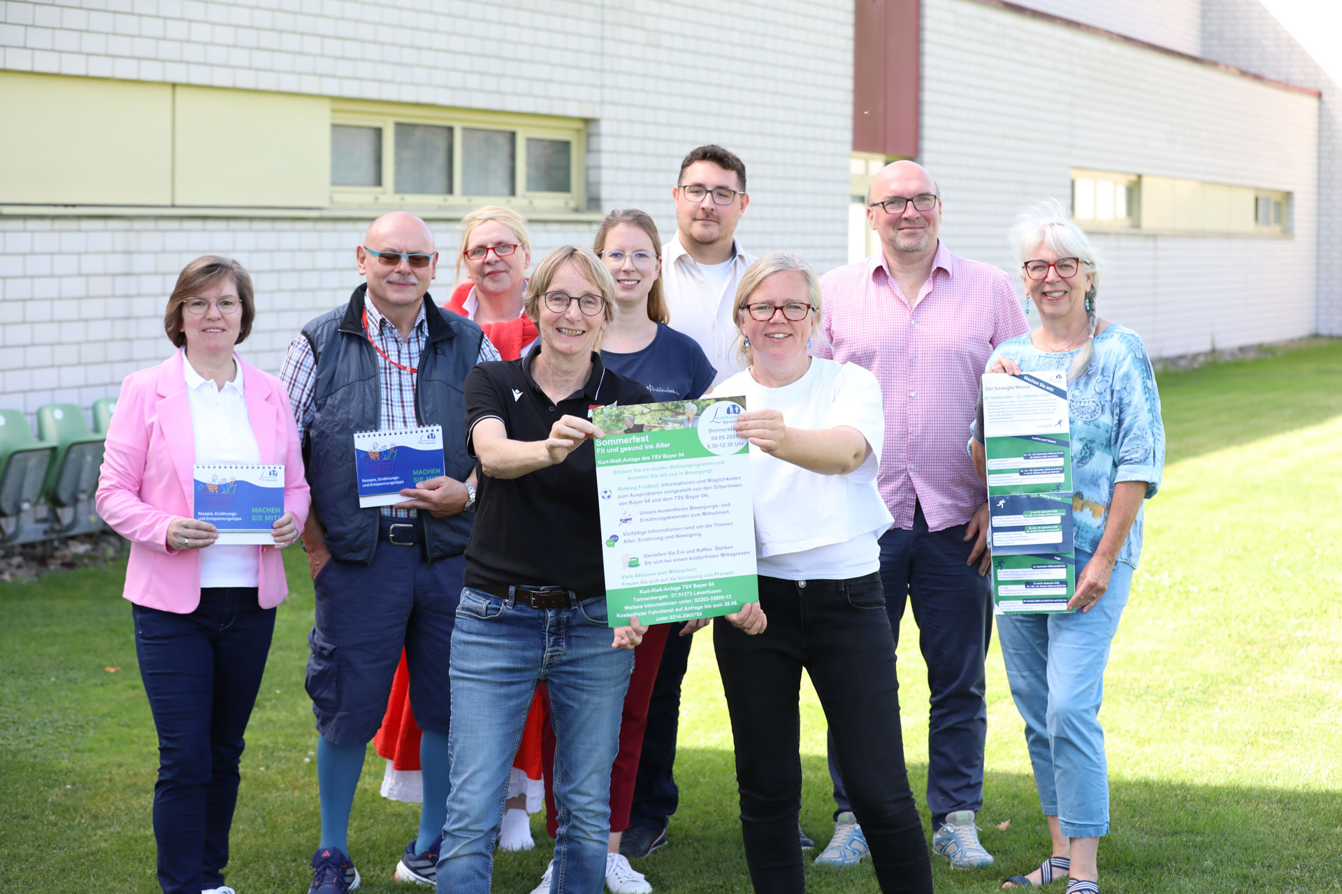 Sommerfest des Netzwerks „Leverkusen bewegt“