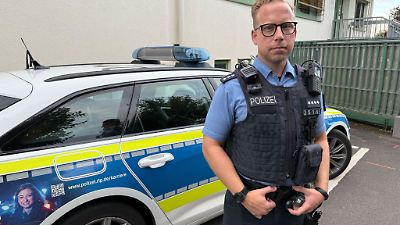 Gewalt gegen Polizeibeamte: Sami Nettersheim gibt seiner Frau vor jeder Schicht einen Abschiedskuss