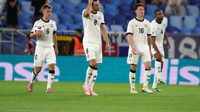 Fußball: Deutschland blamiert sich mit 0:2 gegen die Slowakei in Bratislava