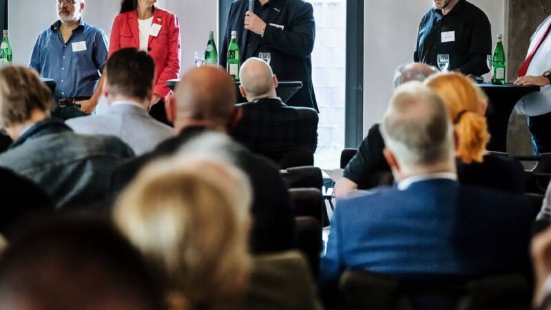 Wahlkampfauftritt bei Leverkusener Unternehmerverbänden: OB-Kandidaten setzen auf Wettbewerbsfähigkeit