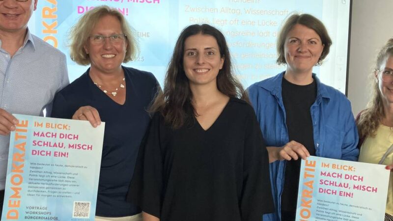 Veranstaltungsreihe in Leverkusen: Damit die Demokratie nicht müde wird